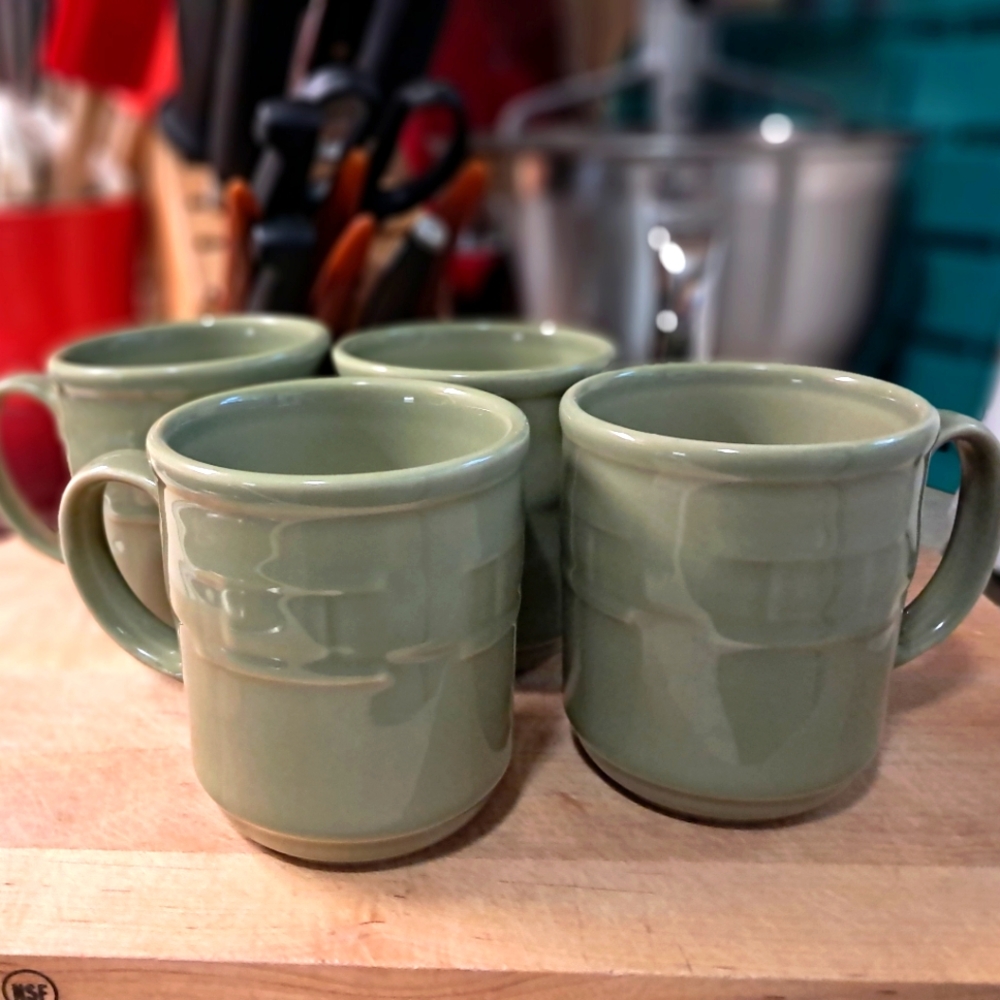 Longberger Sage Mug Set